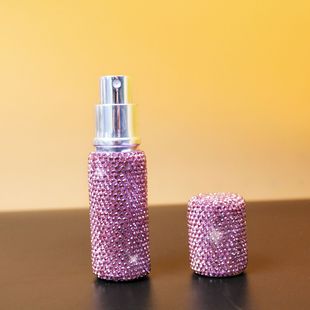 Трансграничные горячие продажи бриллиантовые флаконы для душиков 10ml бутылка распылитель распылитель маленькая бутылка косметика для путешествий производитель оптом