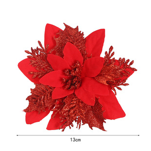 Christmas Flower Decorations Christmas Tree Scene Arrangement Wedding Road Lead Cross-border Products Christmas Flowers Wholesale