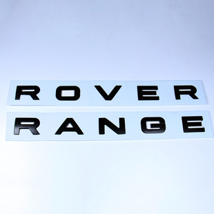 RANGE ROVER DISCOVERY RANGE ROVER Evoque Cover Label Letter Label