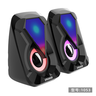 1053RGB настольный компьютер портативный телефон USB аудио мини-рабочий стол домашний офис сабвуфер динамик