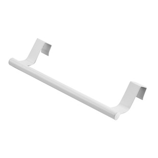 Hanging stainless steel single bar towel rack punch-free towel rack bathroom stainless steel towel bar rag rack
