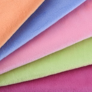 in stock wholesale 5mm wool crystal super soft crystal plush doll clothing pajamas toy pillow shoes hat fabric
