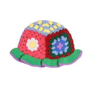 Green Shrek Cartoon Funny Cute Strawberry Headgear Knitted Wool Hat Winter
