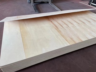 Poplar manufacturers directly supply wood strong and durable packaging box plywood Sanbao wood industry can be fixed length strength
