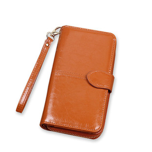 Multi-functional Long Clutch Bag Women's Wallet Large Capacity Clutch Bag Multi-card Seat Zipper Buckle Card Holder Coin Purse