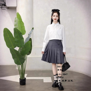 Spring and Autumn New Style 2025 New Student Short Skirt Short Skirt Короткое Платье