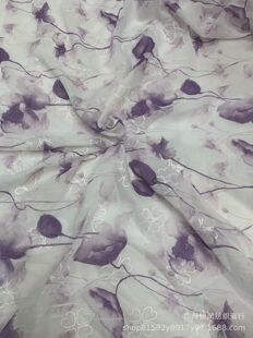 Chiffon Jacquard Embroidered Printed Fabric Water Soluble Lace Fabric Lace Fabric Hemp Cotton Printed Fabric