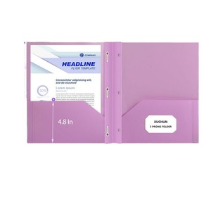 PP folder folder manufacturers wholesale tadpole folder file management folder for American paper