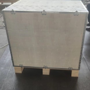 Removable Steel Belt Box, Fumigation-Free Wooden Box, Plywood Shipping Export Wooden Box, Logistics Transportation Turnover Box