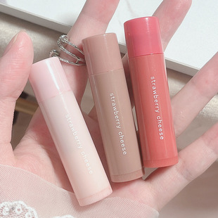 CUODUI colored moisturizing lip balm three-color lasting moisturizing color fading lip pattern girl Joker cheap wholesale
