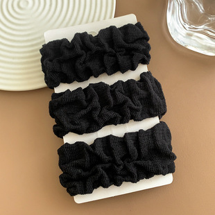Korean style ballet girl large intestine hair band 2024 new high-end head rope high elastic hair rope rubber band headdress