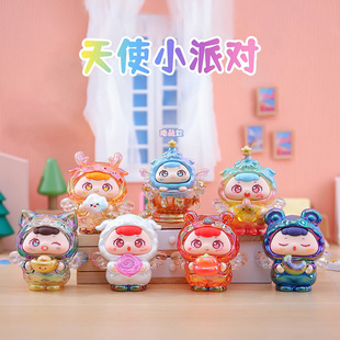 Creative tide play cat PAI crystal blind box cute cute pet good moral series ornaments student small gifts wholesale
