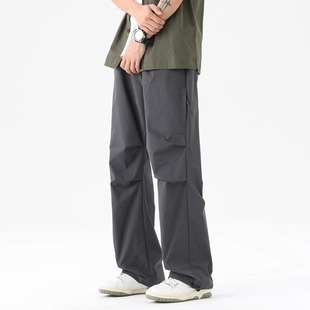 NASA Paratrooper Pants Men's Spring and Autumn 2025 New Loose Straight Tooling Pants Sports Casual Trousers