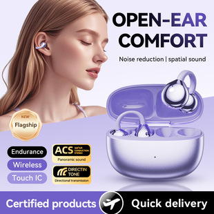 M108 E-Commerce Popular Ear Clip Wireless Bluetooth Headset Ultra-Long Battery Life Bone Conduction Sports Noise Reduction Headset Bluetooth