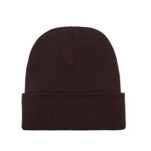 Cross-border explosions winter cold knit cap men and women with simple fashion pullover cap printable logo factory wholesale