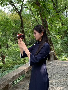 Literary and Elegant "Qinghe Dreams" Daily New Chinese Improved Cheongsam Retro Republic of China Waist Long Dress Autumn