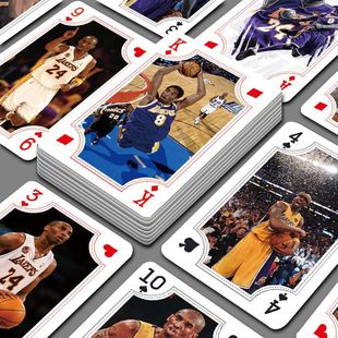 New Kobe Bryant with exquisite playing cards around magic practice cards leisure entertainment table games fun hard cards