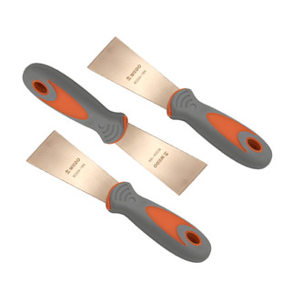 WEDO dimension explosion-proof tool BE203A explosion-proof plastic handle mud knife beryllium bronze non-magnetic non-spark copper knife