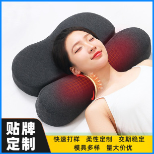 Traction Pillow Cervical Spine Pillow Slow Rebound Increase Memory Pillow Rich Bag Sleeping Neck Protection Pillow Household Pillow Single Pillow Core
