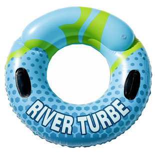 Amazon Underarm Ring Thickened Adult Watermelon Swim Ring with Handle Adult Double Airbag Lemon Inflatable Swim Ring