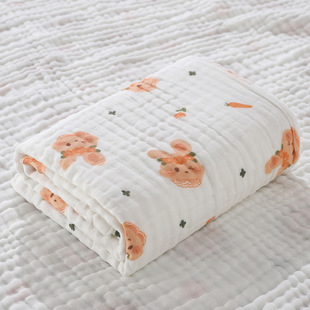 Cotton Gauze Baby Bath Towel Newborn Baby Swaddling Towel Baby Blanket Soft Newborn Gauze Towel Children's Bath Towel