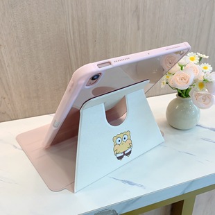 Применимо iPad9 Защитный чехол Вращающийся Окрашенный Защитный чехол Air6 с канавкой для пера Спящий Pro11iPad 10,2 дюйма