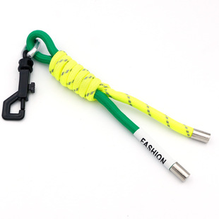 Woven clothing DIY lanyard bag accessories personalized ornaments fashion colorful keychain ornaments foreign trade hot sale