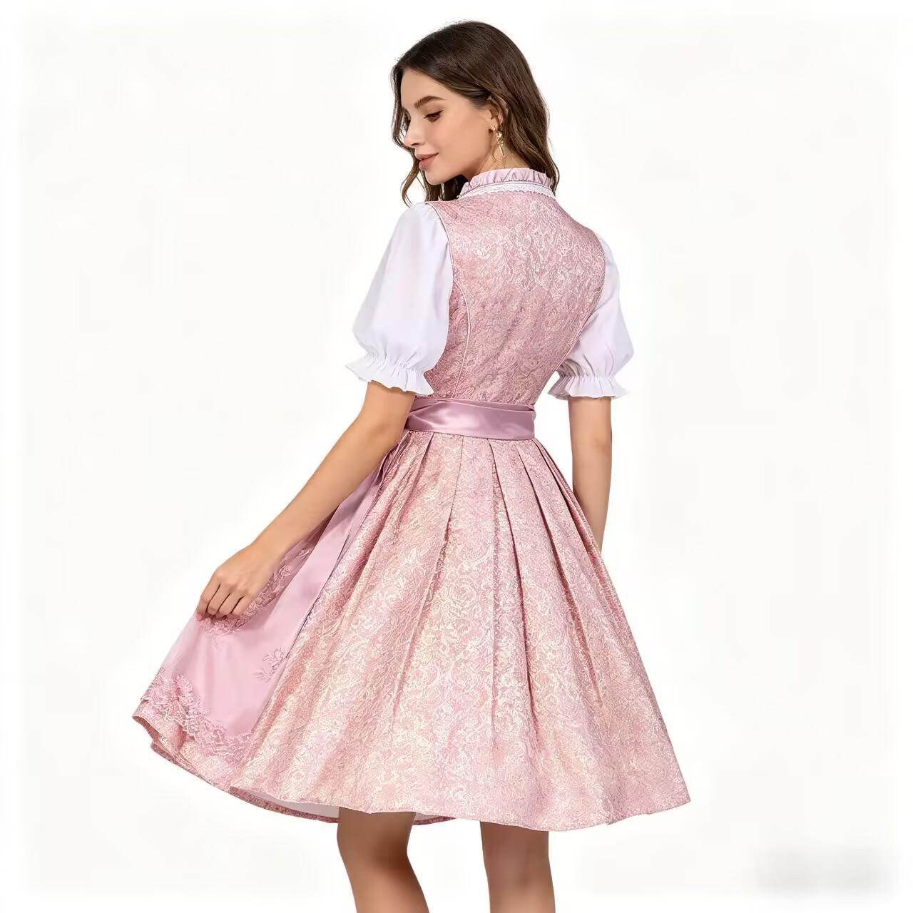 Cross-border Black Beer Festival Clothing Adult Women's German Ding Dong Clothing Bavarian Traditional Family Clothing