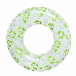 Factory wholesale children's swimming ring retro striped armpit double crystal ring thickened adult swimming ring 3-6 years old