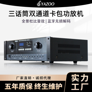 Wholesale customized professional card holder speaker amplifier family karaoke audio suit Digital Bluetooth high power amplifier