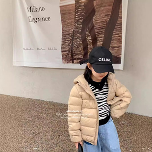 Mini Doraemon 2024 Strictly Selected Autumn and Winter New Candy Color Fashion Joker Baby Lightweight Children's Down Jacket