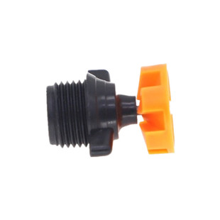 Garden upside down plastic nozzle medium distance irrigation wire 4 points flywheel nozzle 360 degree rotating nozzle