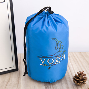 Polyester Bundle Pocket 190T Waterproof Soft Nylon Storage Bag Down Jacket Fit Bag Drawstring Bag Oxford Cloth Pocket