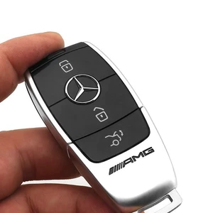 Задняя крышка ключа Mercedes A S E C GLE металлический чехол AMG