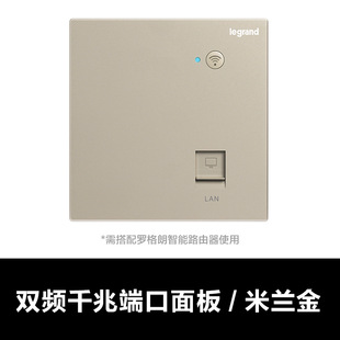 Rogrand LEGRAND wireless WIFI Gigabit Smart Router AP panel POE power supply dual frequency