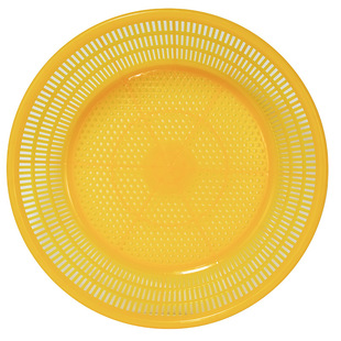 Plastic Sieve, Tempered New Material, Imitation Bamboo Flour Sieve, Rice Sieve, Soybean Sieve, Storage Basket, Drying Multi-Purpose Pepper Sieve