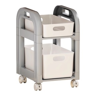 Office Desk File Storage Rack Movable Station Floor-to-Floor Schoolbag Storage Rack Book Storage Artifact Under Table