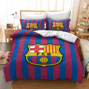 Team Standard Series Bedding Cross-border Three-piece Set Amazon eabywish Foreign Trade Home Textile Kit