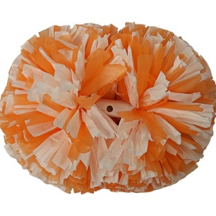 New competition type matte cheerleading flower ball cheerleader color ball hand flower dance props sports hand flower