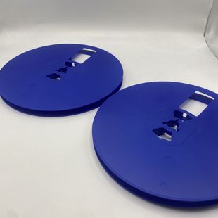 7 inch blue carrier tape reel LED lamp tape reel plastic case packaging carrier tape patch resistance rubber plate