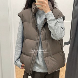 Youjia Diary Ujia Vertical Collar Down Vest Warm Vest with Cloud Sense Down Jacket Autumn and Winter 469900
