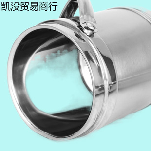 Restaurant Stainless Steel Insulated Rice Bucket Commercial Single-Layer Large-Capacity Rice Bucket Hotel Rice Portable Pot