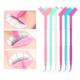 Three-in-one Eyelash Picking Stick Y-shaped Brush Doll Hot Plastic Stick Planting False Eyelash Tool Stick Eyelash Picking Stick