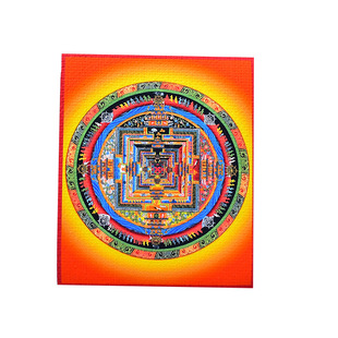 Tang kazakiram, past life, present life, green mother pharmacist, benmingfo, canvas can be changed to various patterns of Tang kabu