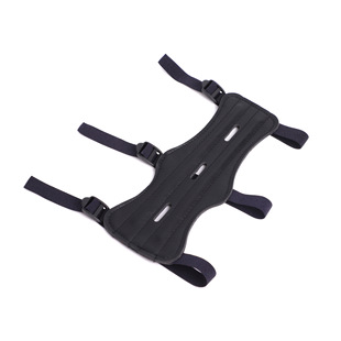 Bow and arrow equipment arm protector archery supplies double-layer cowhide with holes anti-trimey hunting bow and arrow training arm protector