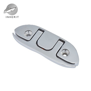 Marine 4.5 inch lifting cable bolt 316 stainless steel 120/155 invisible lock bolt bollard folding side opening cable bolt