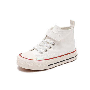 Vulcanized shoes factory wholesale custom men's and women's children's canvas shoes high-top children's shoes cross-border supply stable children's cloth shoes