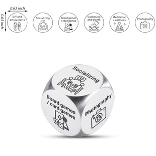 Трансграничные бестселлеры, решение-making, игральные кости Decision Dice, запутанные, евангелие, персонализированный подарок для свиданий на День святого Валентина
