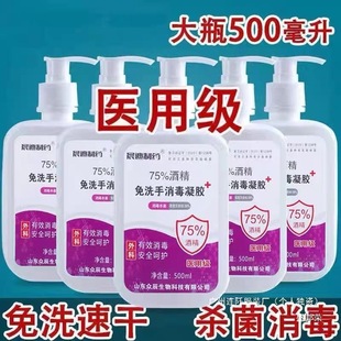 Gel Hand Cleanser Gel Disinfection Press Bottle Disinfection Hand Washing Disinfection Free Portable for Home Use Other China