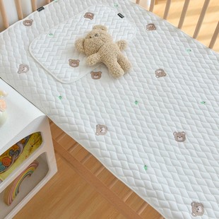 Newborn Summer Ice Silk Bed Hat Baby Ins Cool Bed Sheet Soft Summer Mat Kindergarten Children Nap Summer Mat